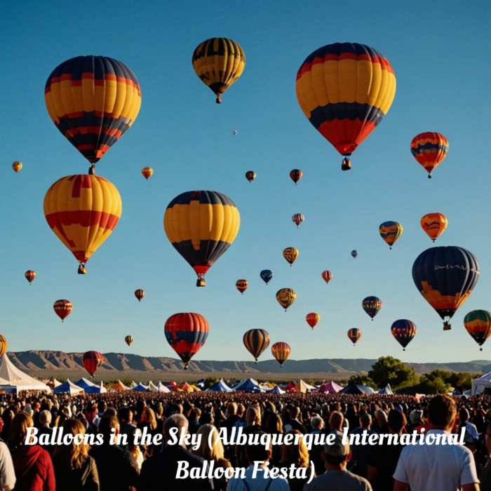1. Balloons in the Sky Albuquerque International