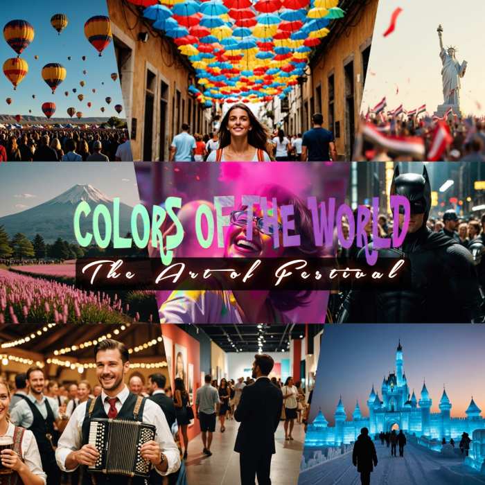 10. Colors of the World – The Art of Festival