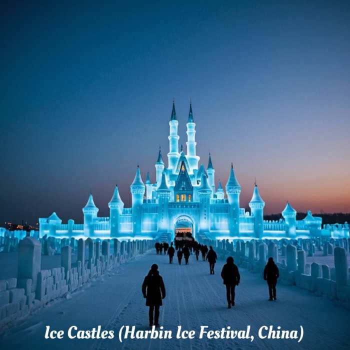 9. Ice Castles Harbin Ice Festival China
